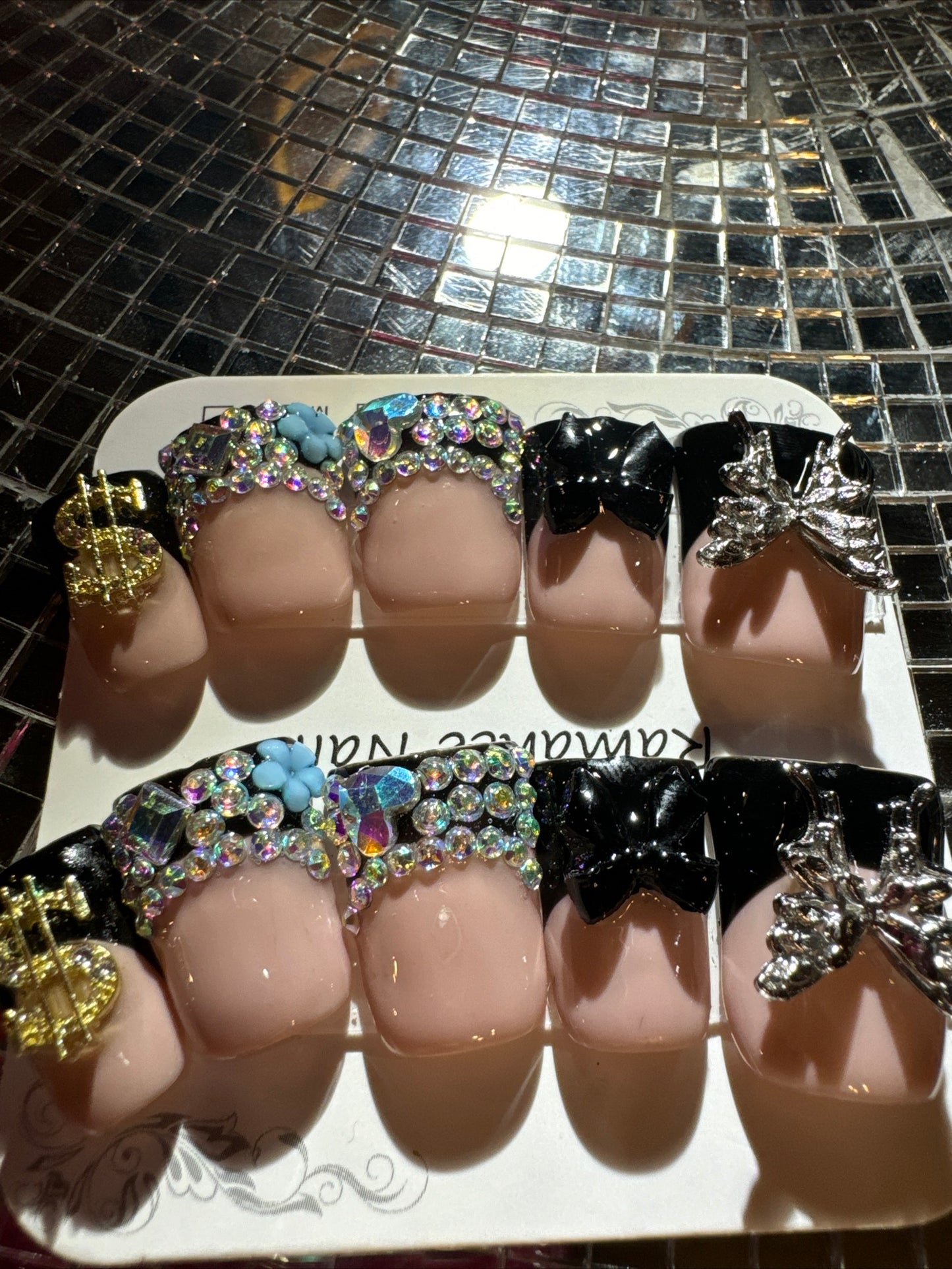 🎀 black tip duck 🦆 short 💅