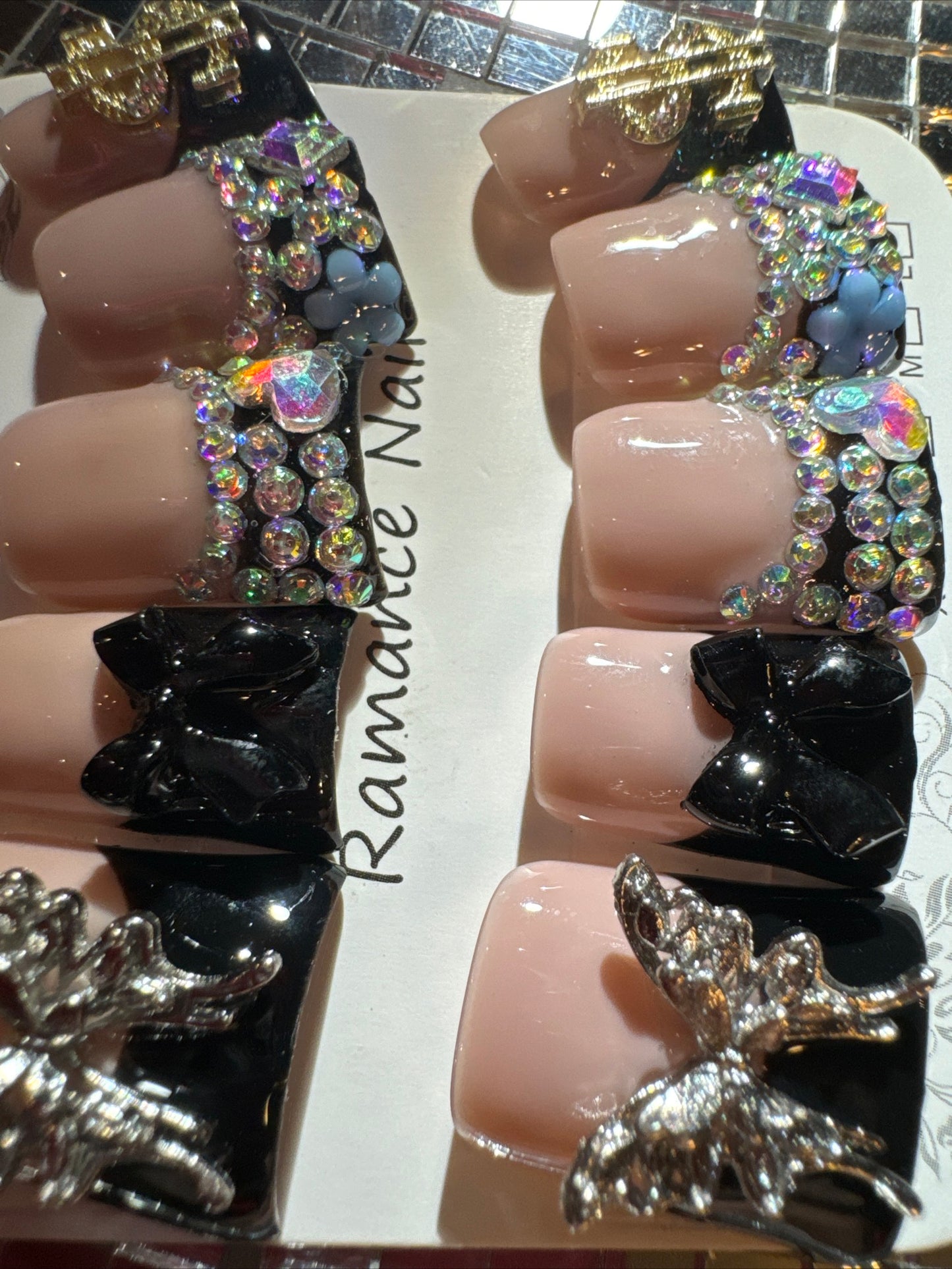 🎀 black tip duck 🦆 short 💅