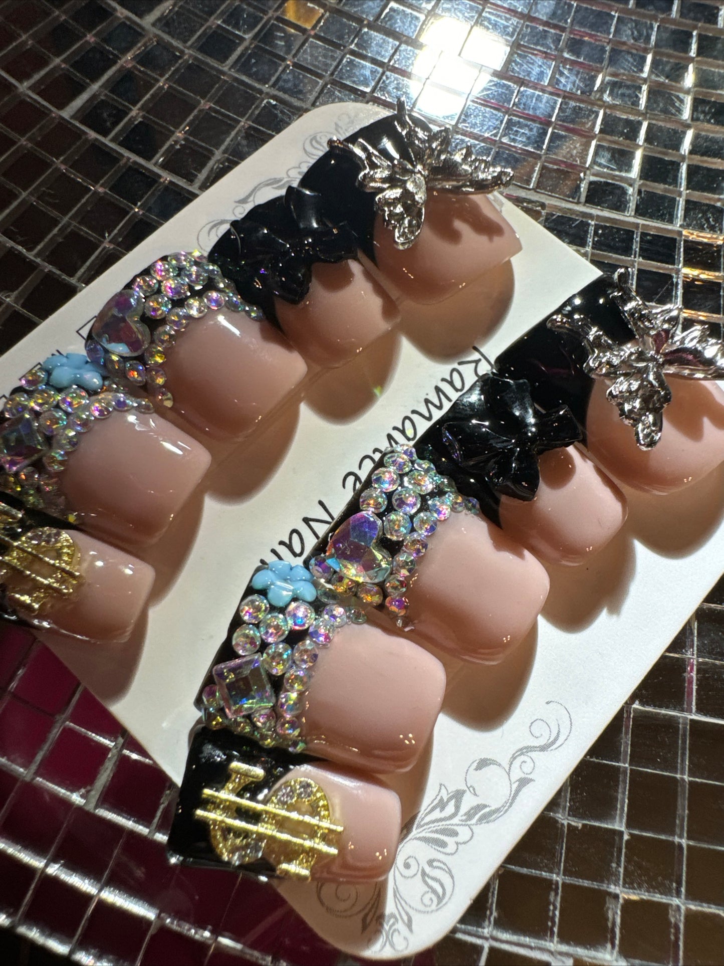 🎀 black tip duck 🦆 short 💅