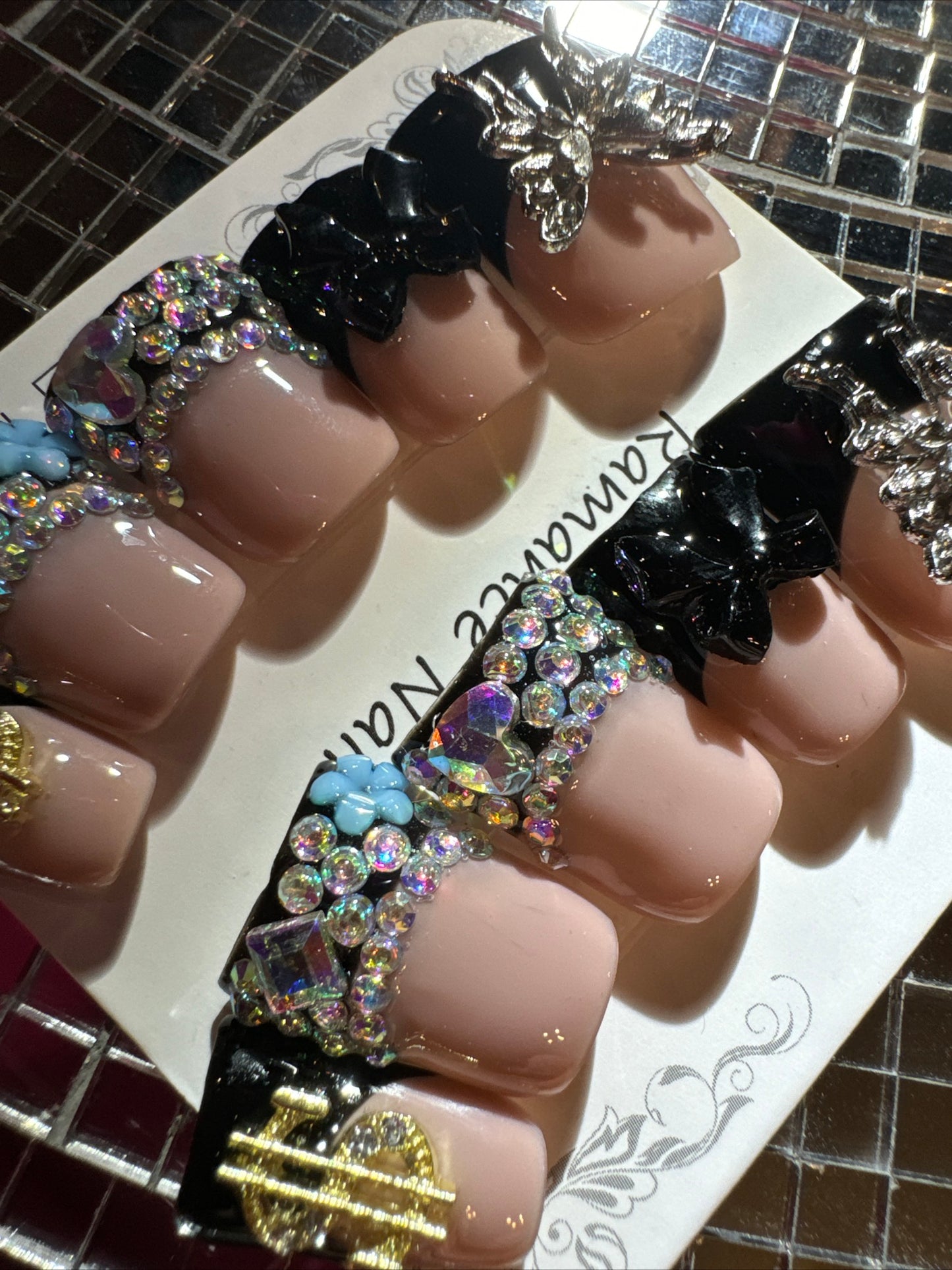 🎀 black tip duck 🦆 short 💅