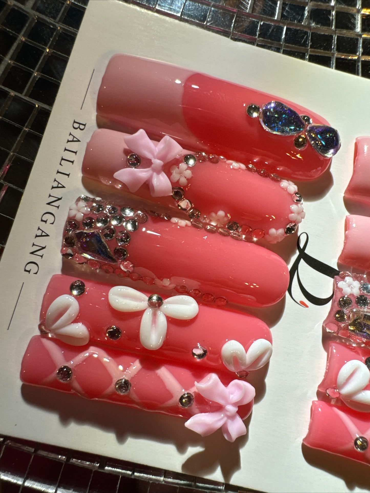 πpink french square π