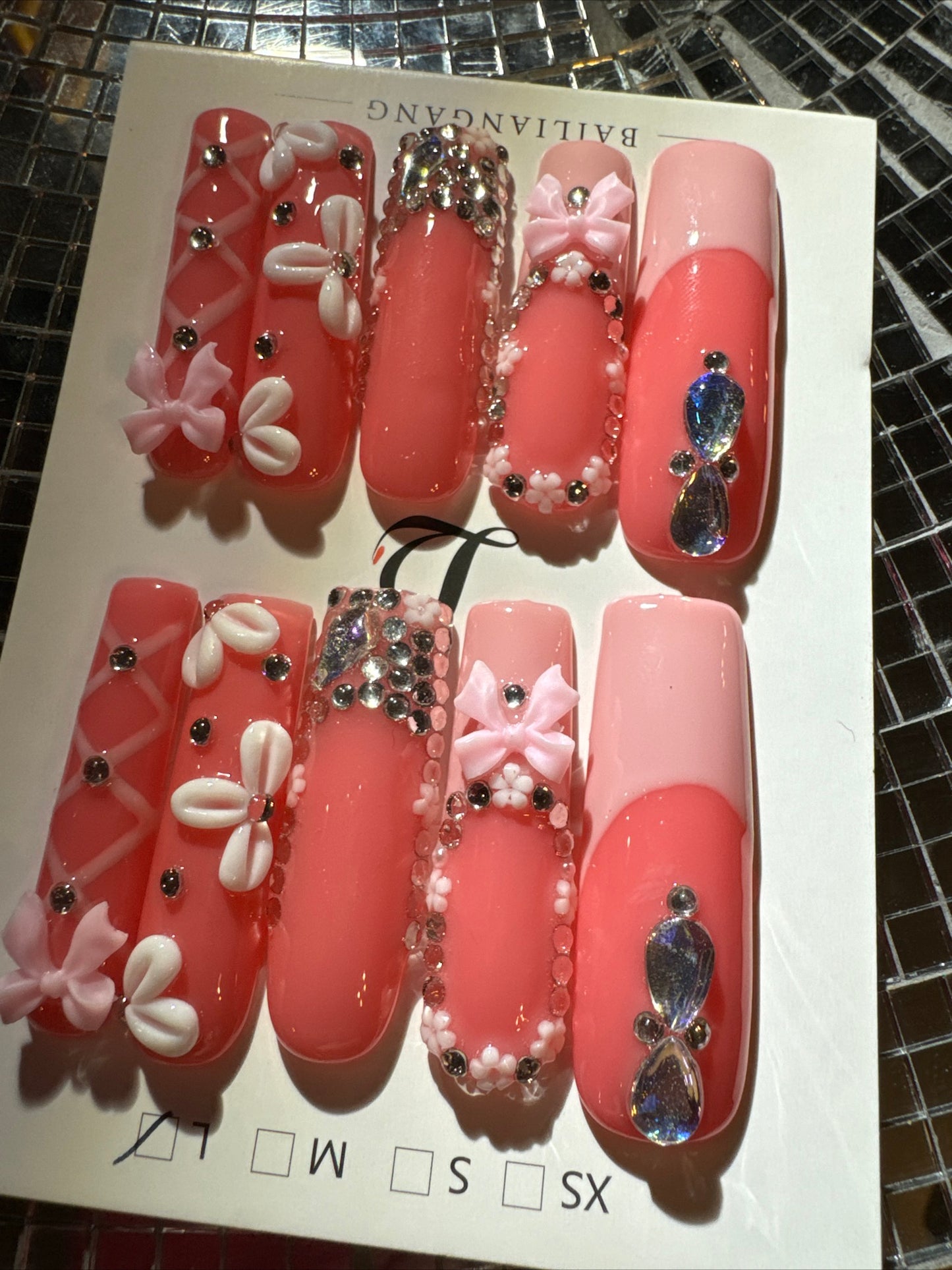 πpink french square π