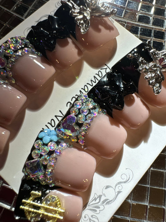 🎀 black tip duck 🦆 short 💅