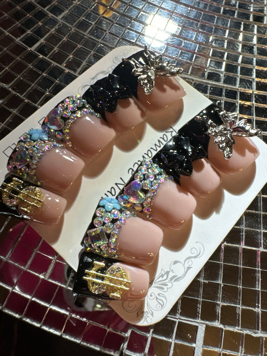 🎀 black tip duck 🦆 short 💅
