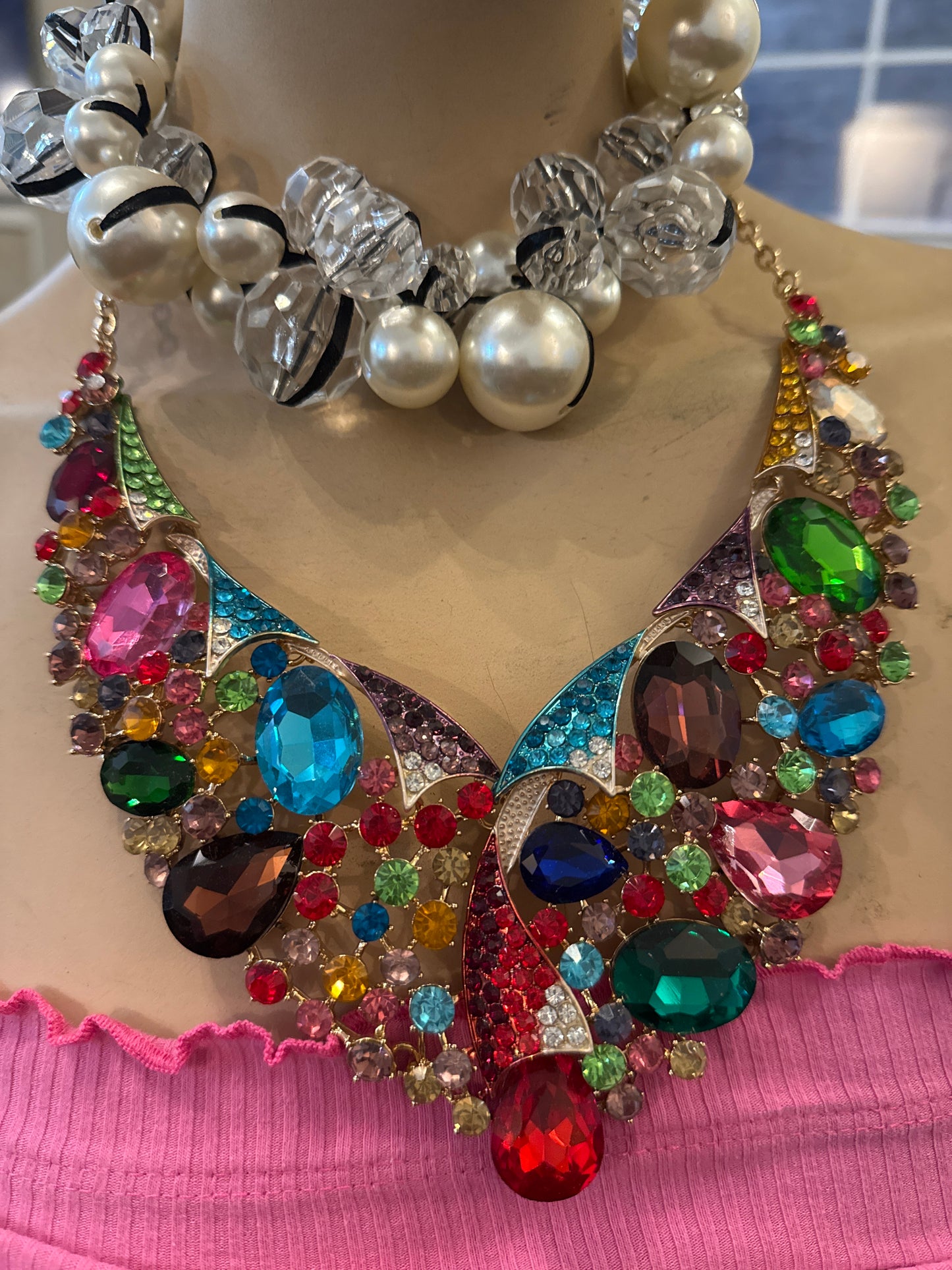 rainbow necklace